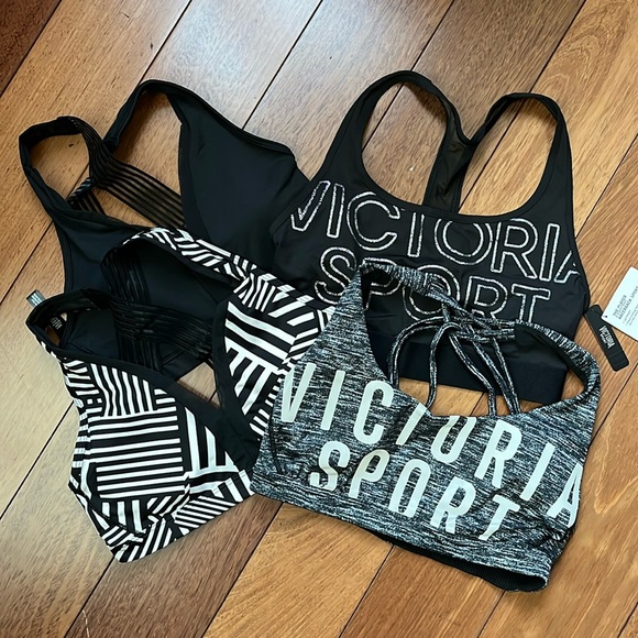 Lot of 4 NWT Victoria’s Secret Victoria Sport Sports Bras